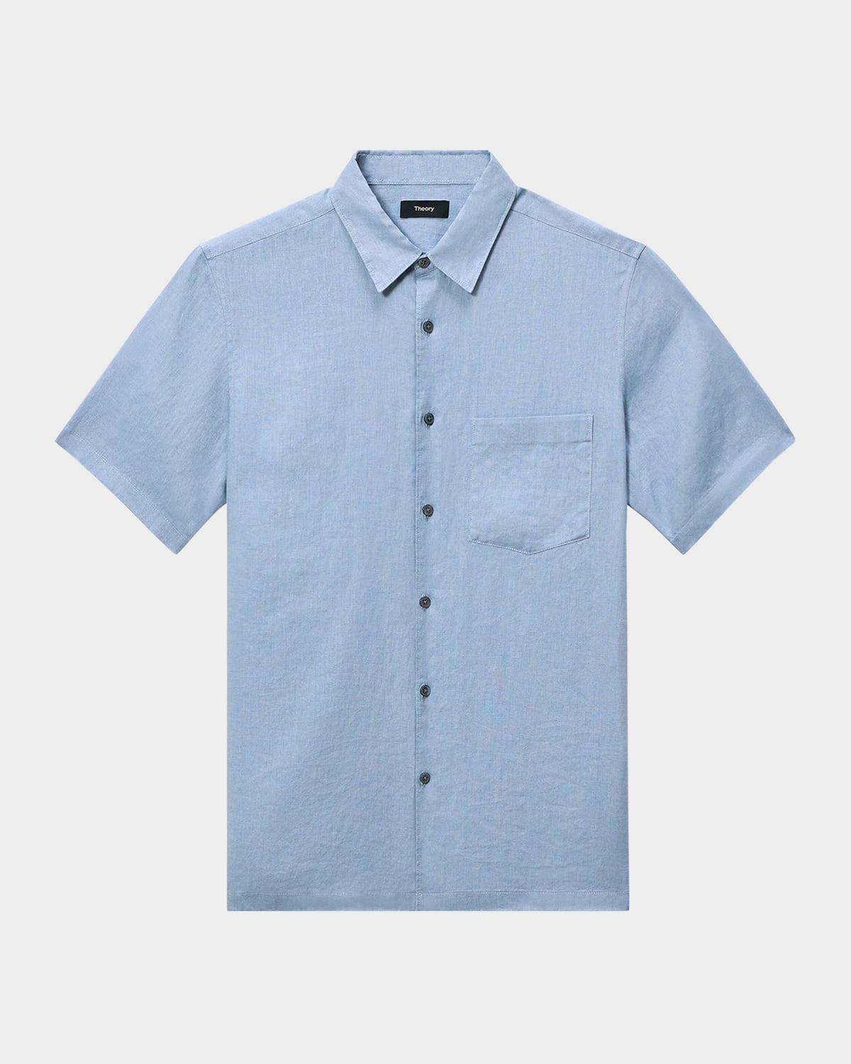 Mens Irving Linen Button-Down Shirt Product Image