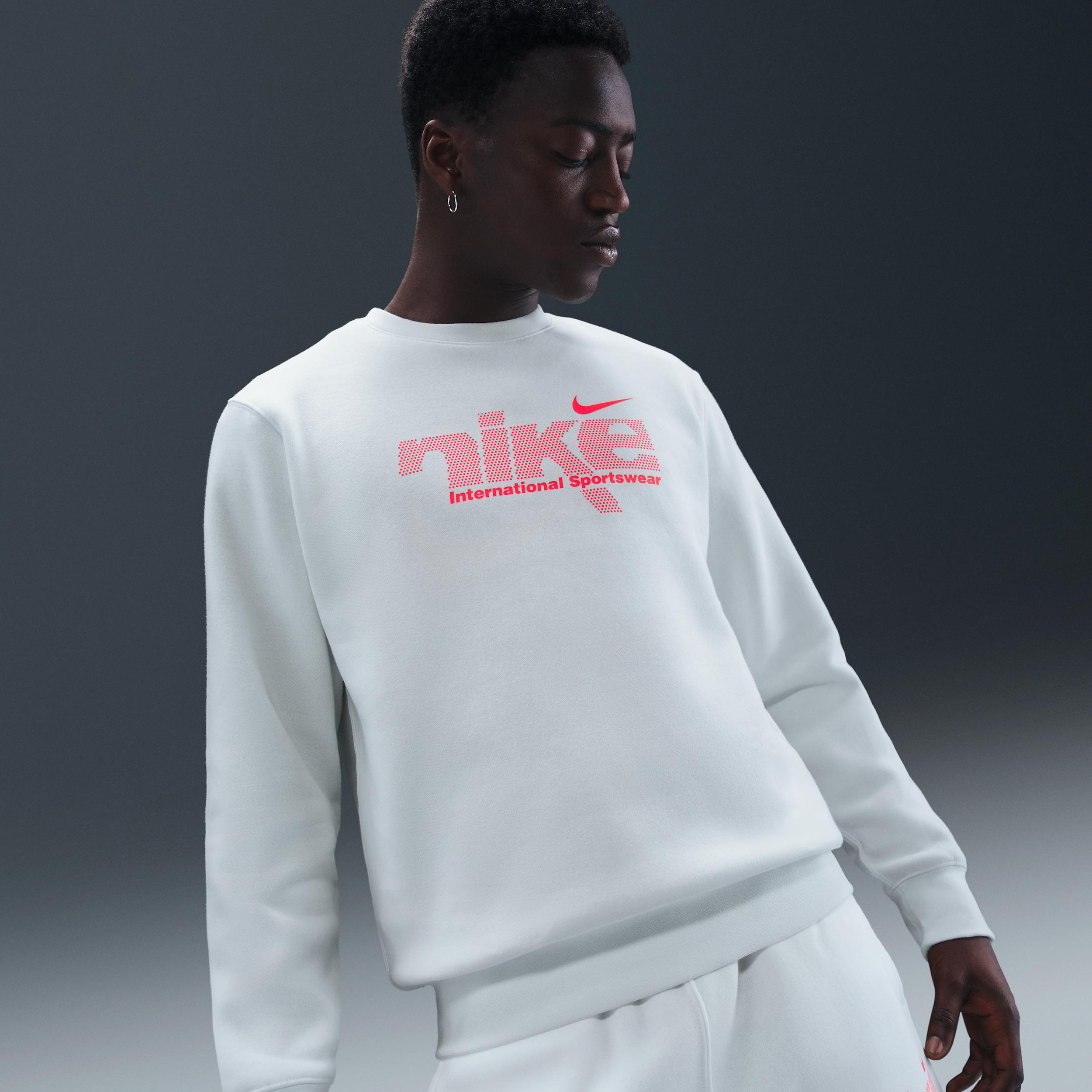 Mens Nike Sportswear Club Fleece Crew | IH4246-121 Product Image