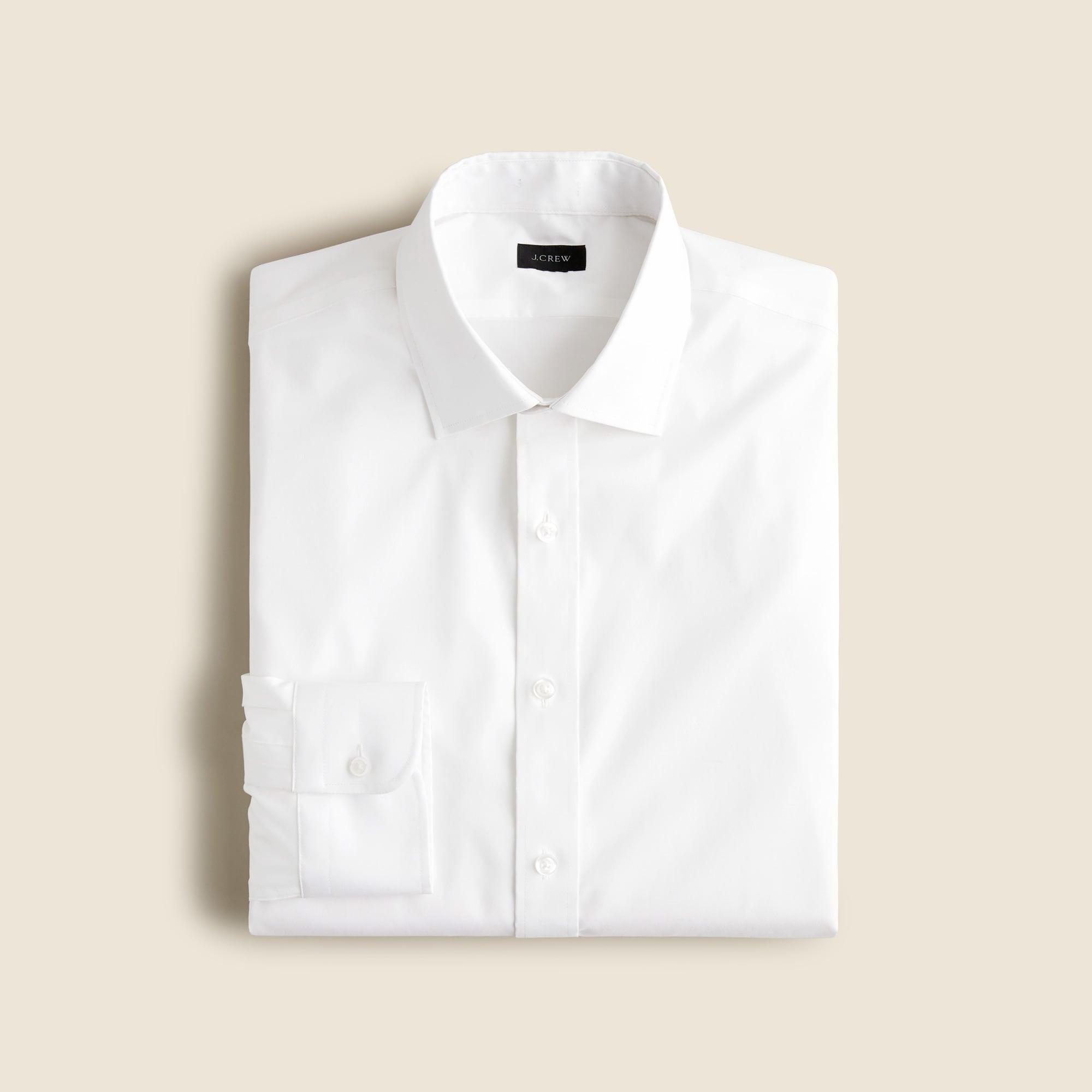 Slim Bowery wrinkle-free dress shirt with spread collar Product Image