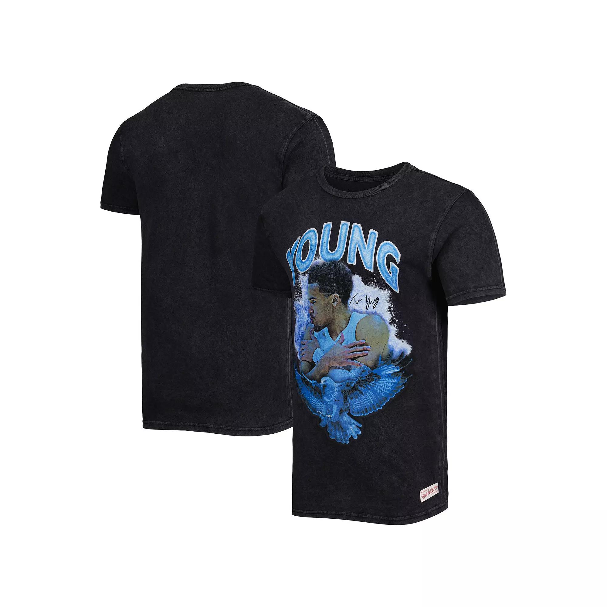 Men's Mitchell & Ness Black Trae Young Atlanta Hawks 2023 NBA All-Star Game Concert T-Shirt,  Product Image