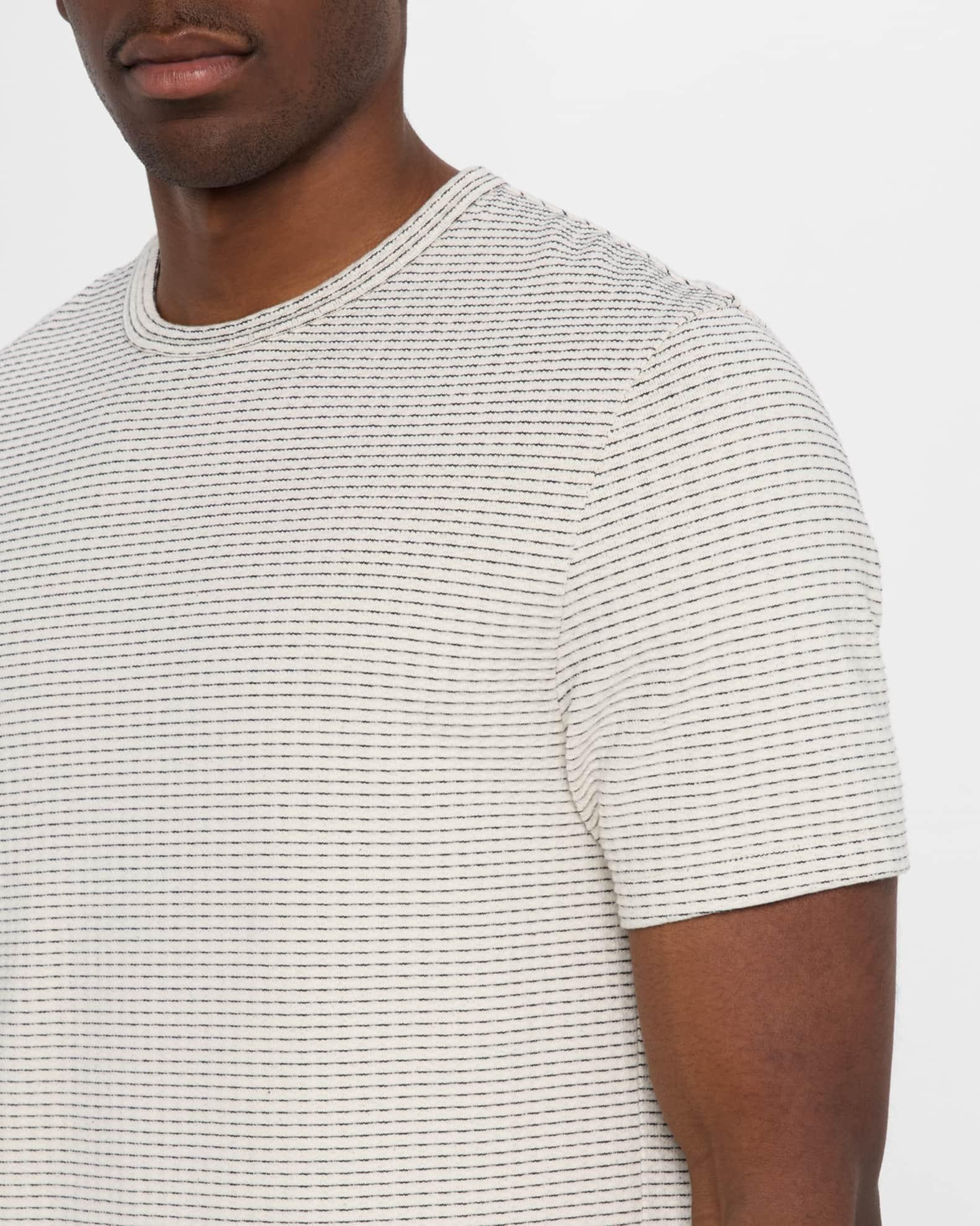 Men's Jacquard Striped T-Shirt Product Image
