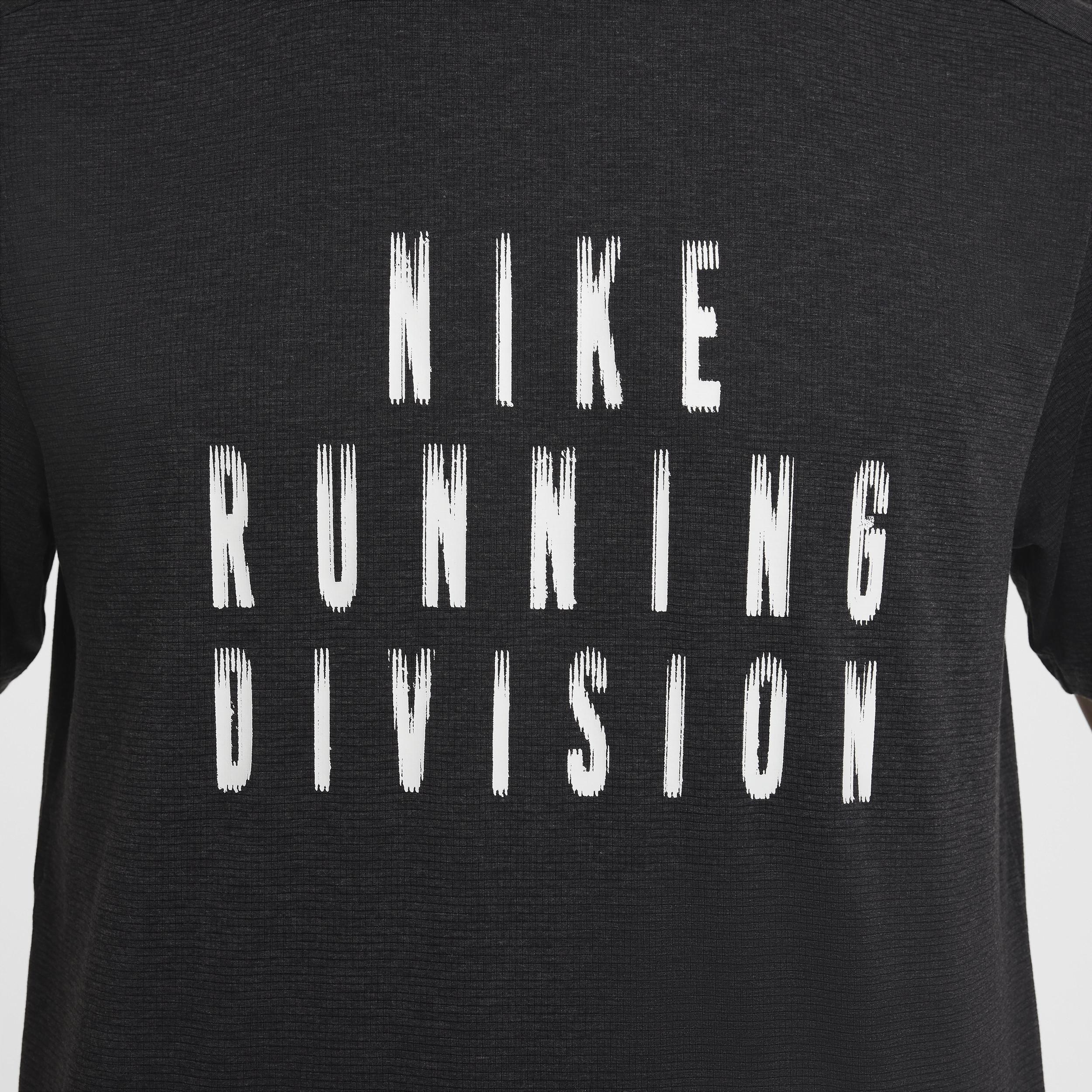 Nike Mens Rise 365 Running Division Dri-FIT Short-Sleeve Running Top | FZ1129-010 Product Image