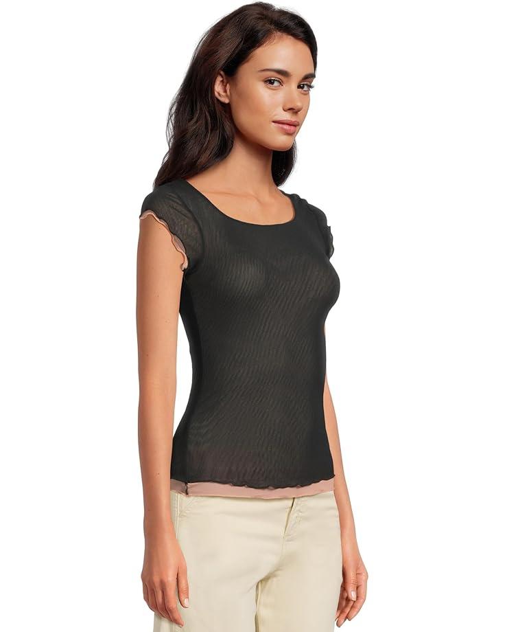 Women's Free People Double Take Mesh Tee Product Image