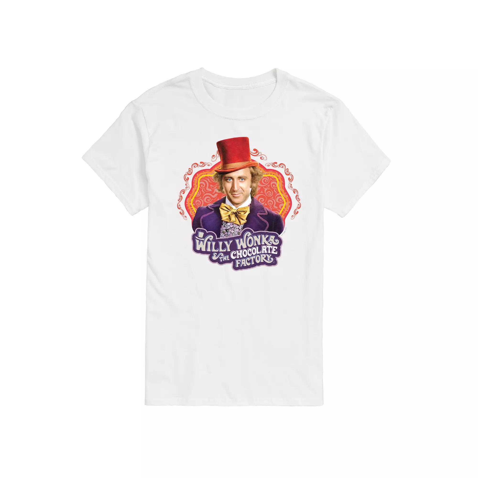 Men's Willy Wonka Willy Wonka Graphic Tee,  Product Image