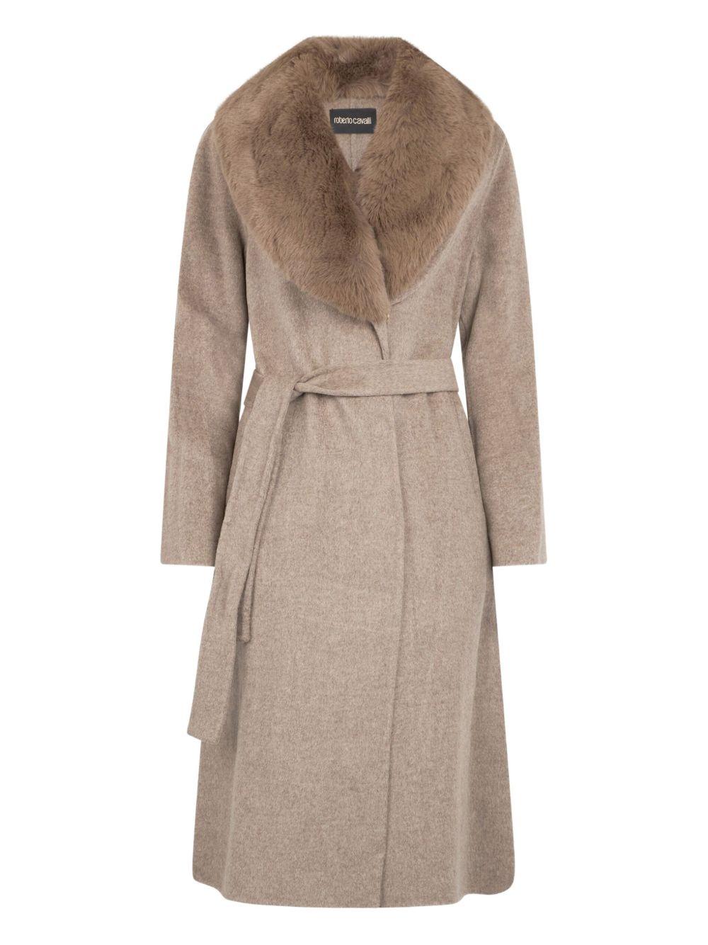 belted coat Product Image
