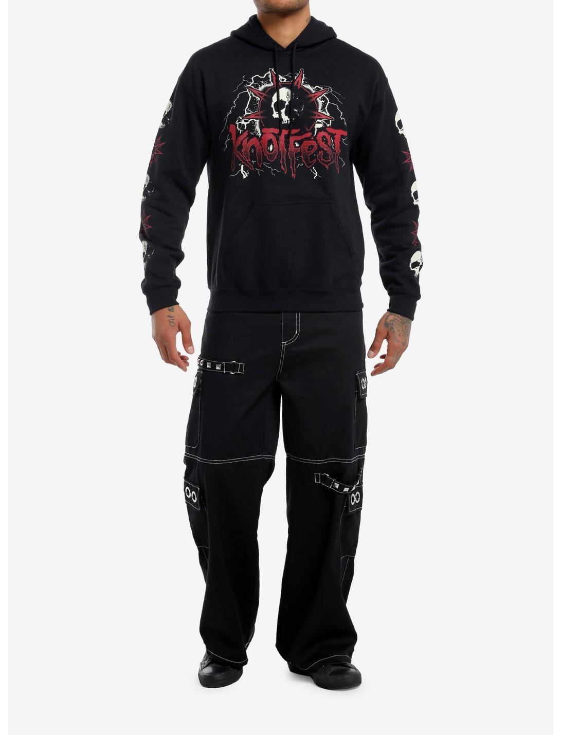 Slipknot Knot Fest Skulls Hoodie Product Image