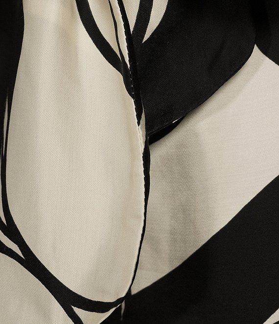 Tara Jarmon Coeur Woven Floral Print Strapless Front Bow Wide Leg Jumpsuit Product Image