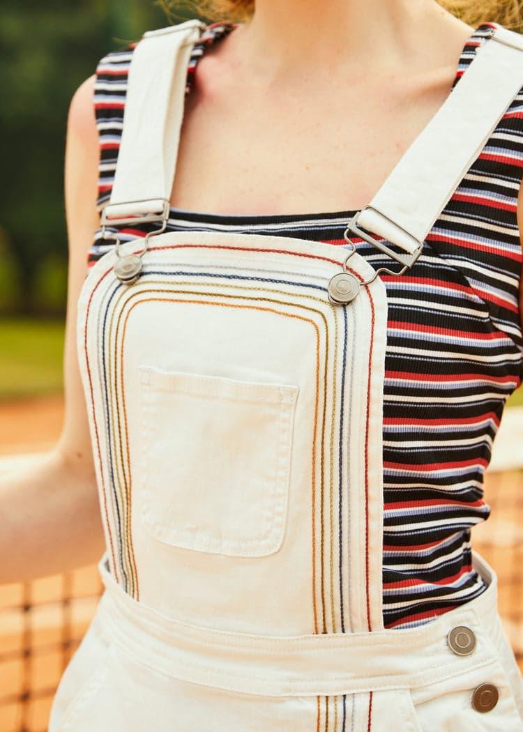 A Posh Picnic Denim Overall Jumper Product Image