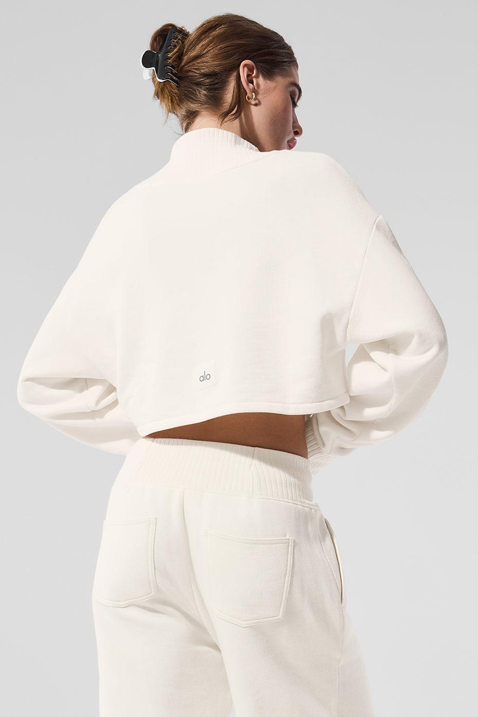 Cropped Serenity Coverup - Ivory Product Image
