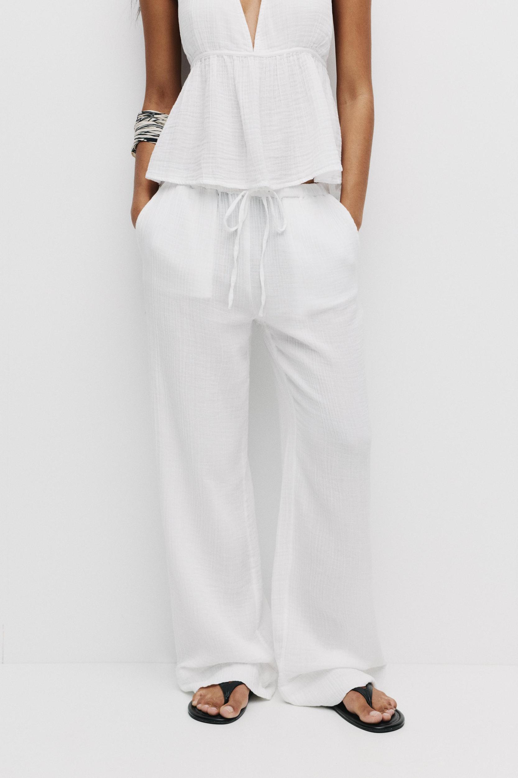 Textured rustic sweatpants Product Image