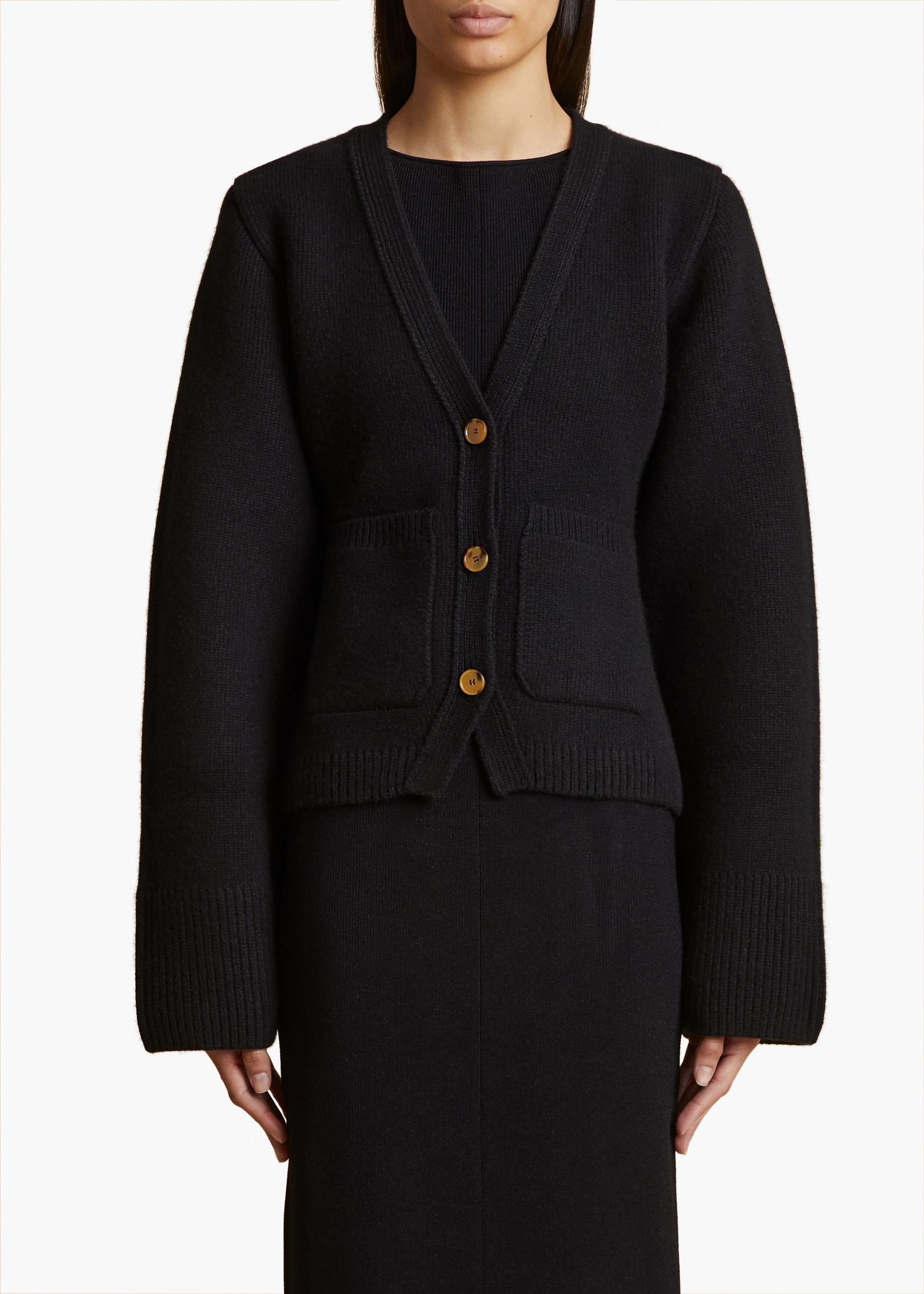 Scarlet Cardigan in Black Product Image