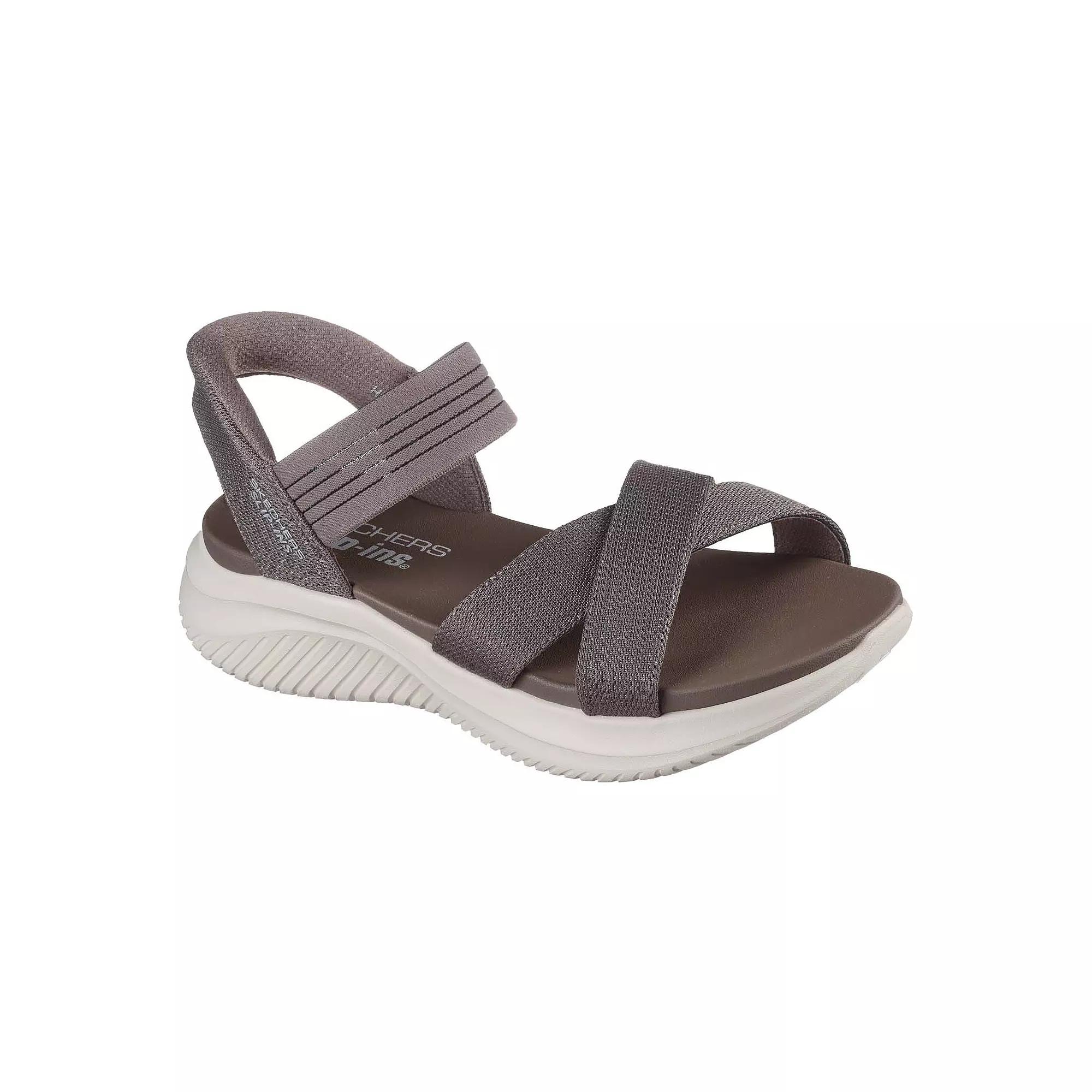 Skechers Hands Free Slip-ins® Ultra Flex 3.0 Never Better Women's Sandals, Size: 7.5, Dark Brown Product Image