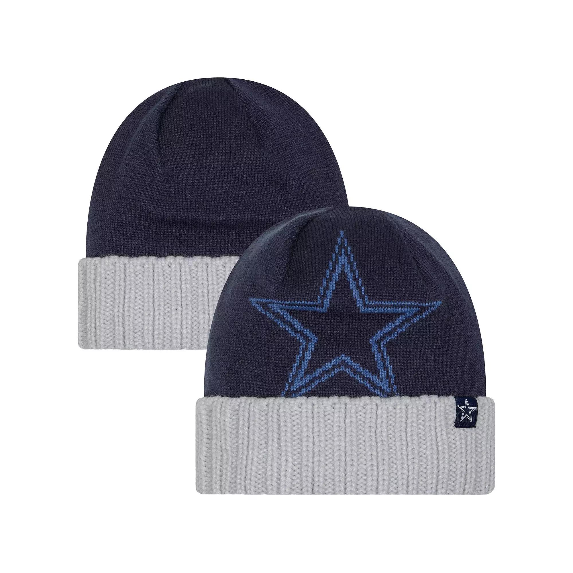 Men's New Era Navy/Gray Dallas Cowboys Over Product Image