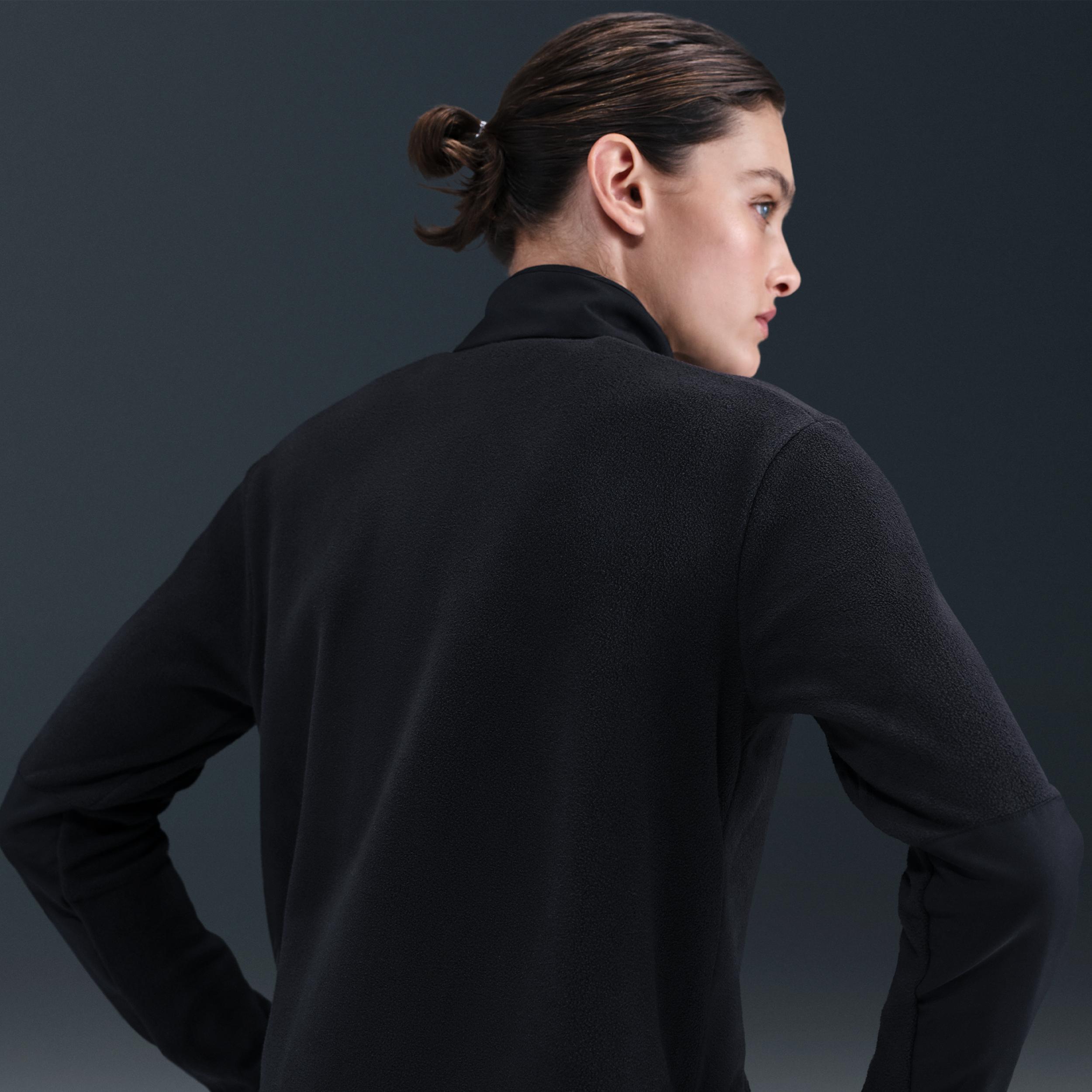 Nike Womens Therma-FIT Victory Long-Sleeve 1/2-Zip Golf Top | DA3236-010 Product Image