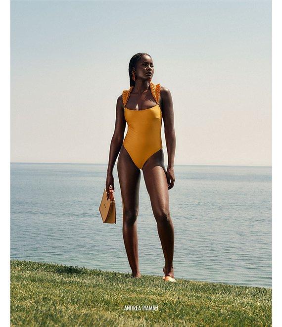 Andrea Iyamah Tisi Detachable Crossover Back Strap One Piece Swimsuit Product Image