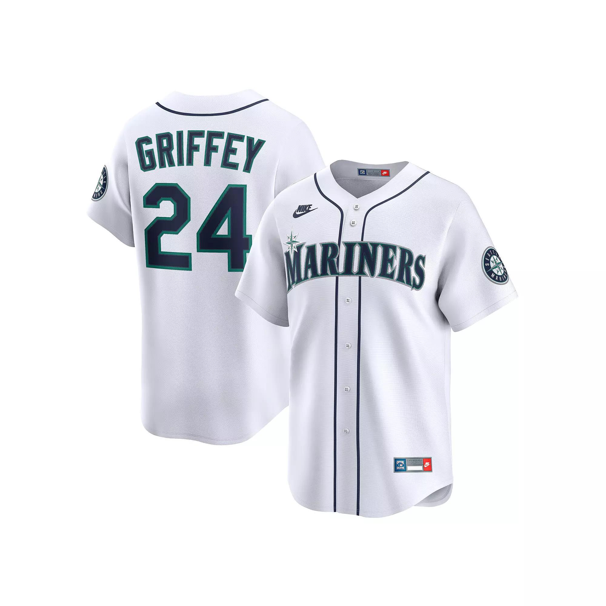 Ken Griffey Jr. Seattle Mariners Cooperstown Nike Men's Dri-FIT ADV MLB Limited Jersey Product Image