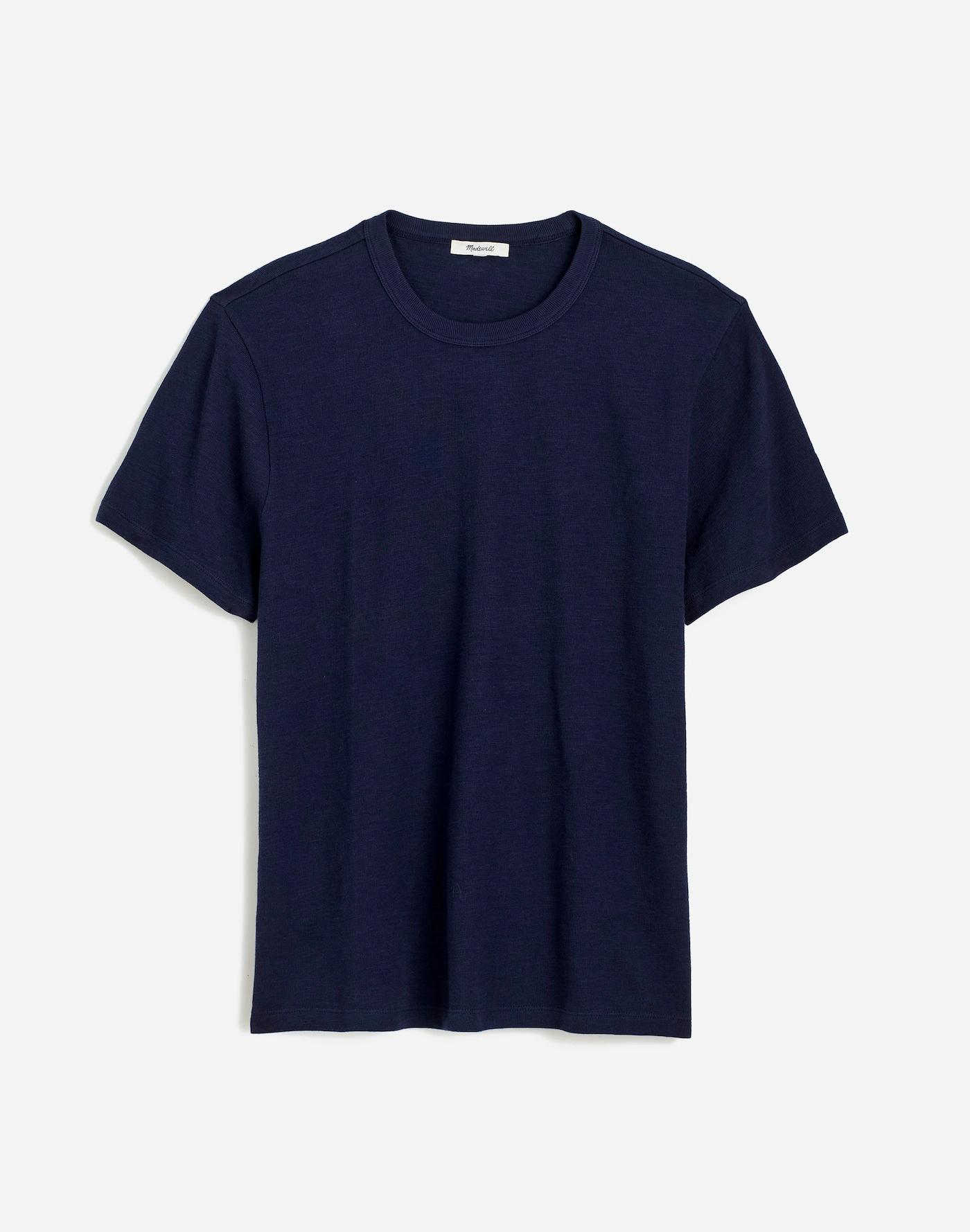 Heavyweight Slub Cotton Tee Product Image
