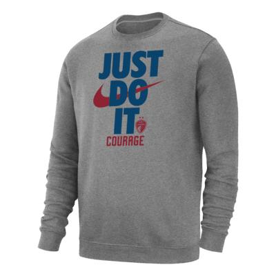 North Carolina Courage Club Fleece Men's Nike Soccer Crew-Neck Sweatshirt Product Image