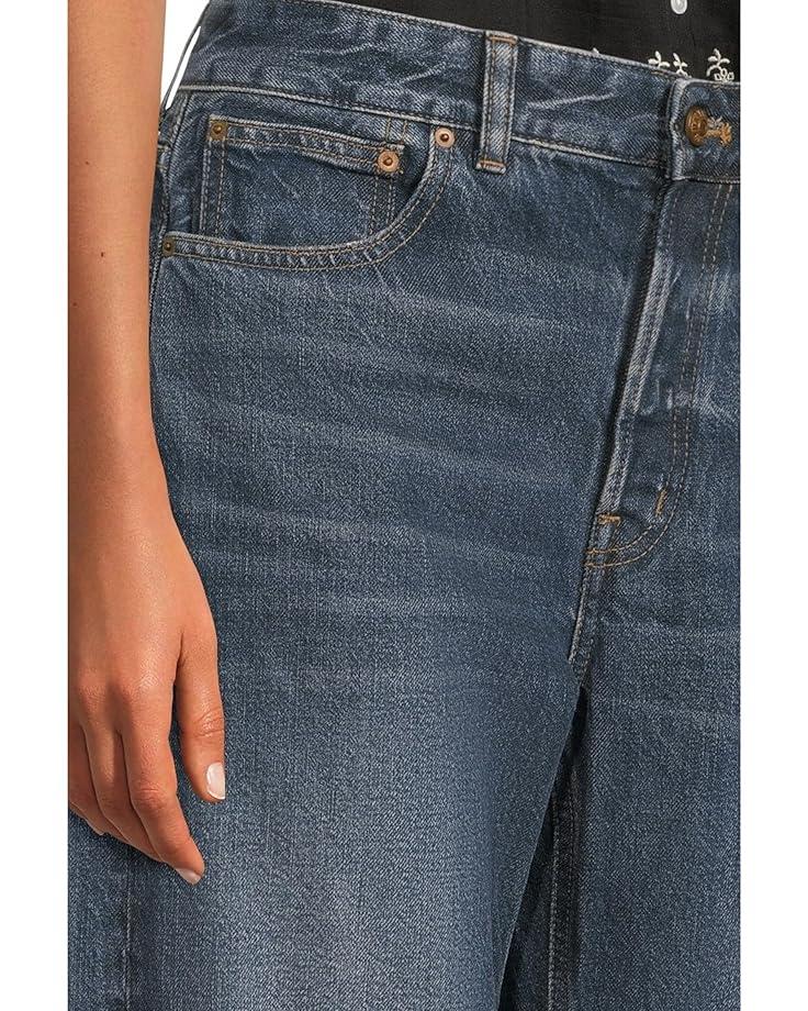 The Darted Barrel-leg Jean In Foster Wash Product Image