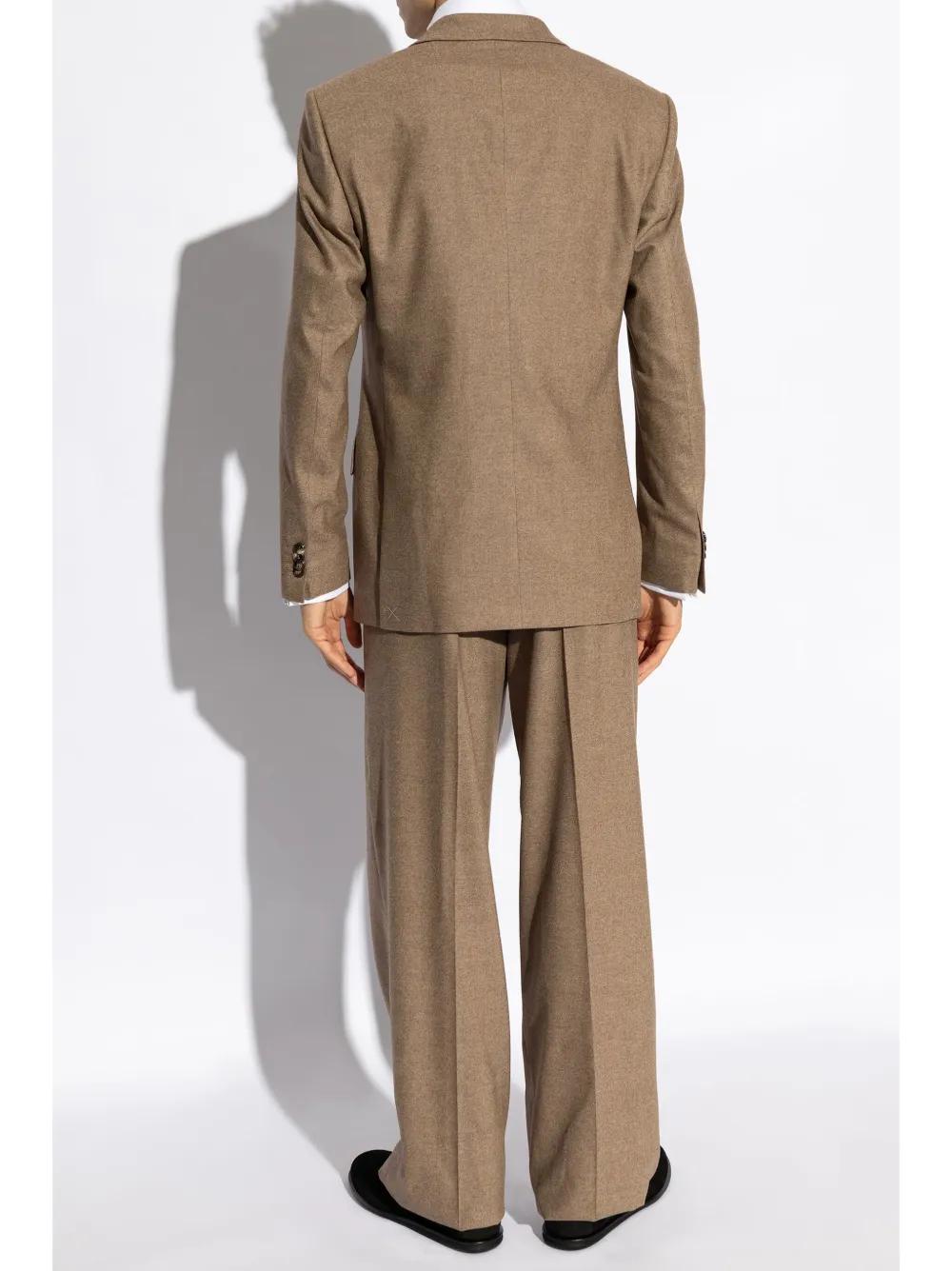 double-breasted wool suit Product Image