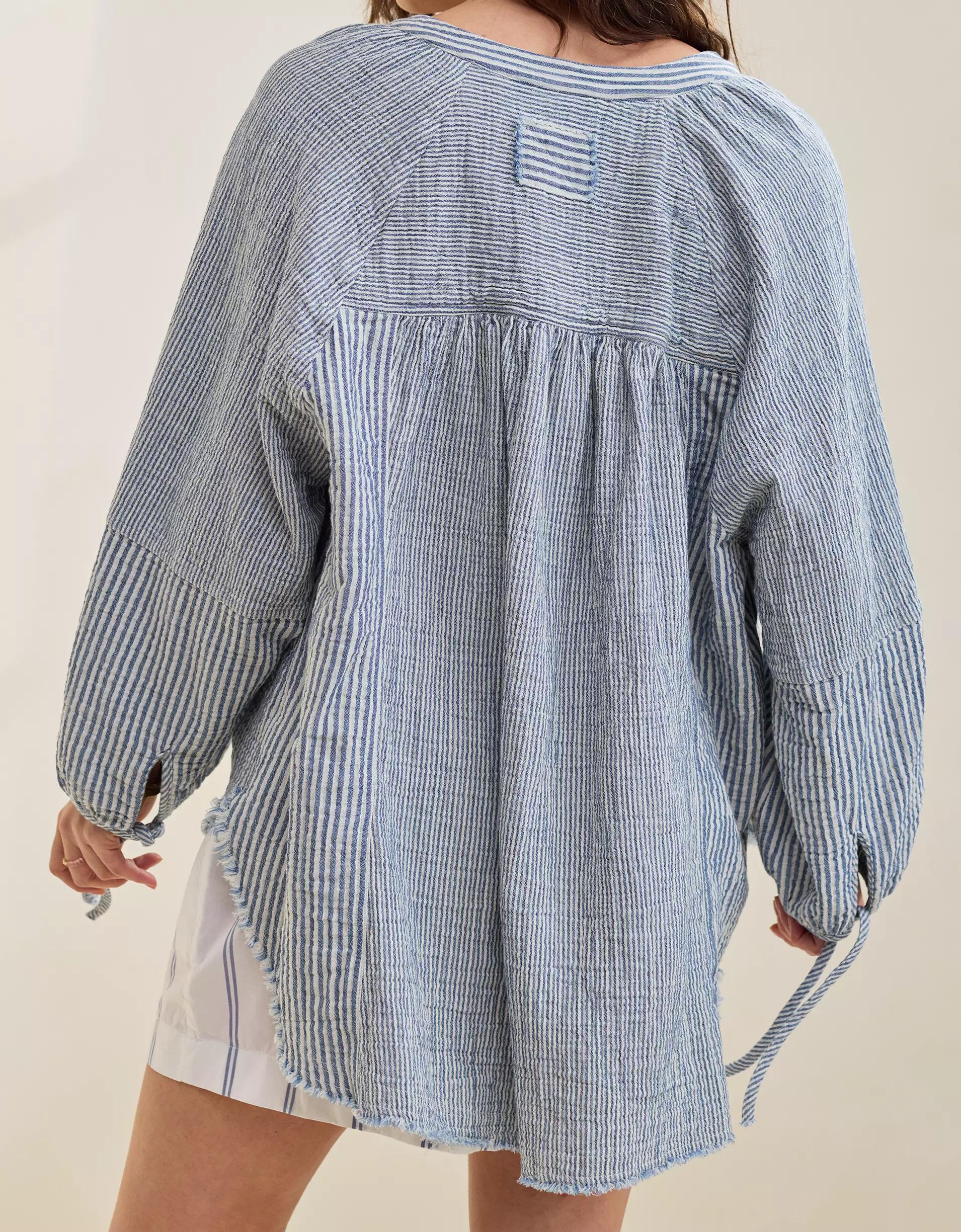 Aerie Daybreak Coverup Shirt Product Image