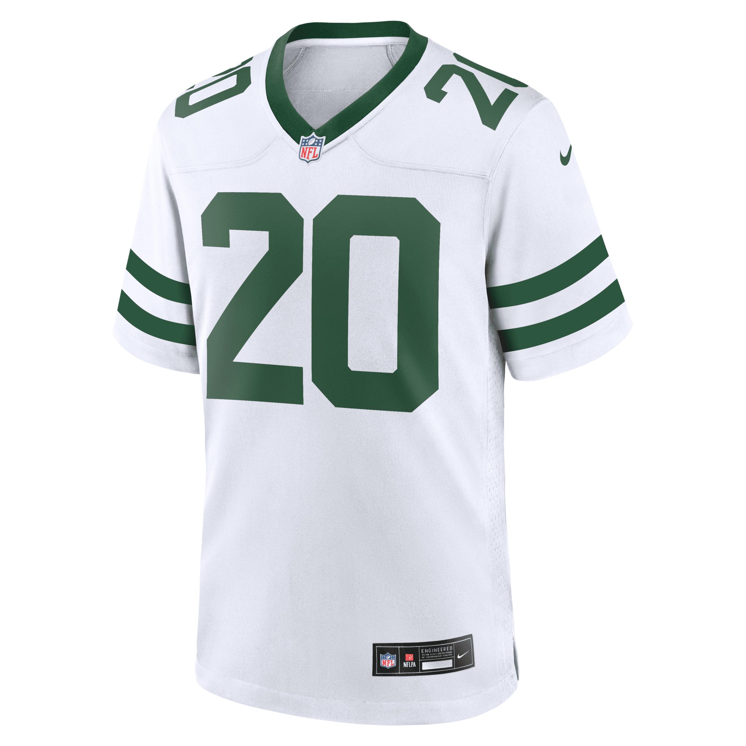 Breece Hall New York Jets Nike Men's NFL Game Football Jersey Product Image
