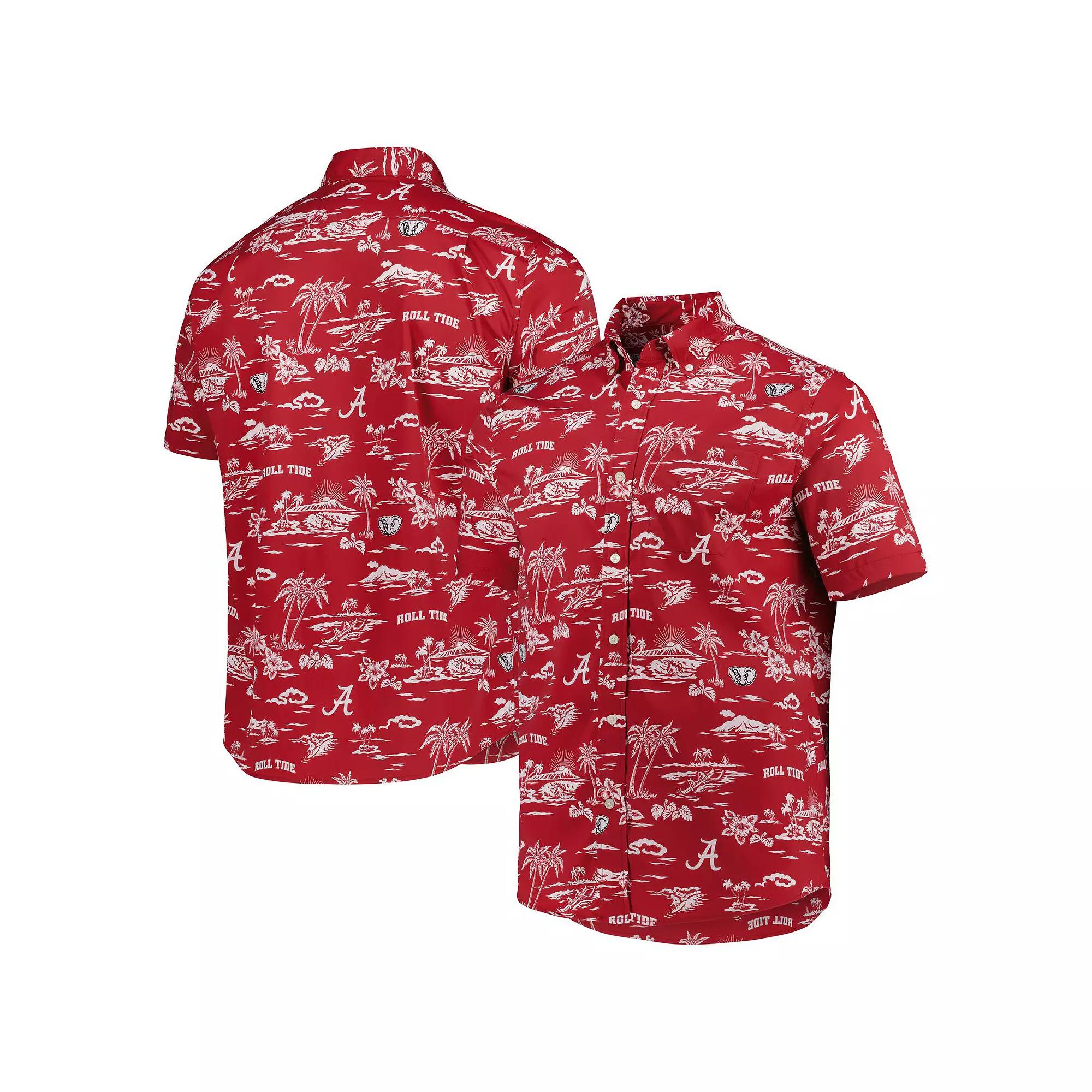 Men's Reyn Spooner Crimson Alabama Crimson Tide Classic Button-Down Shirt, Size: XL, Red Product Image