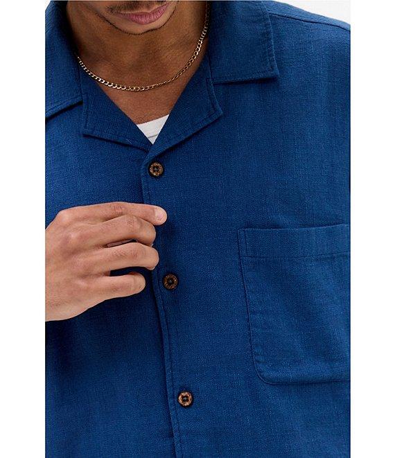 BDG Urban Outfitters Short Sleeve One Pocket Crinkle Shirt Product Image