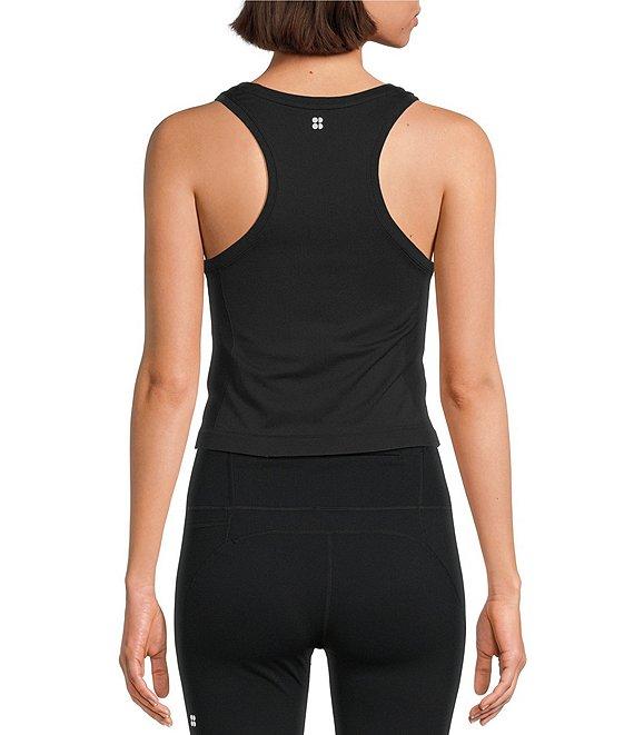Sweaty Betty Athlete Crew Neck Sleeveless Seamless Crop Tank Top Product Image