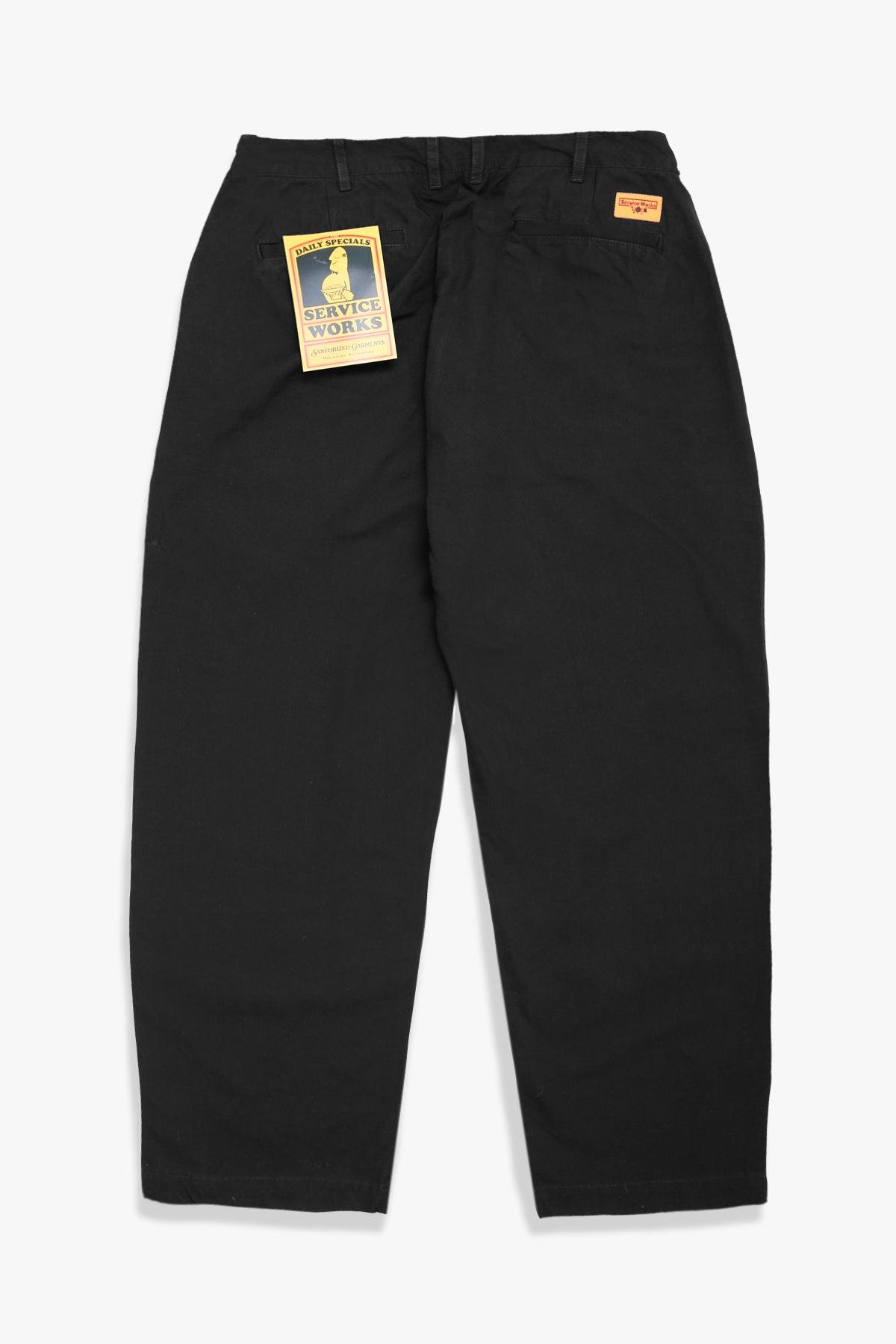Service Works - Twill Part Timer Pant - Black Product Image