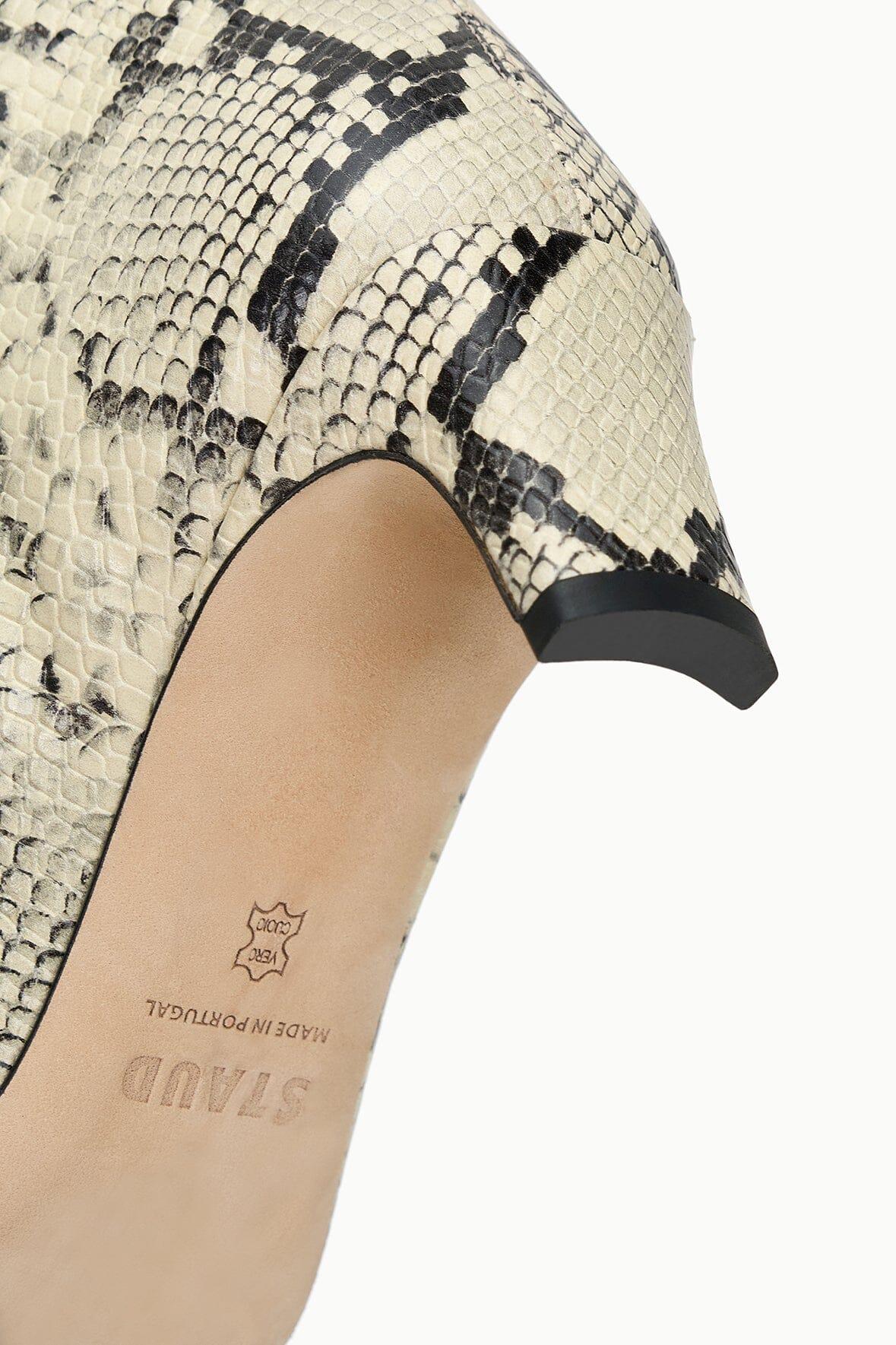 WALLY BOOT | WHITE SNAKE Product Image