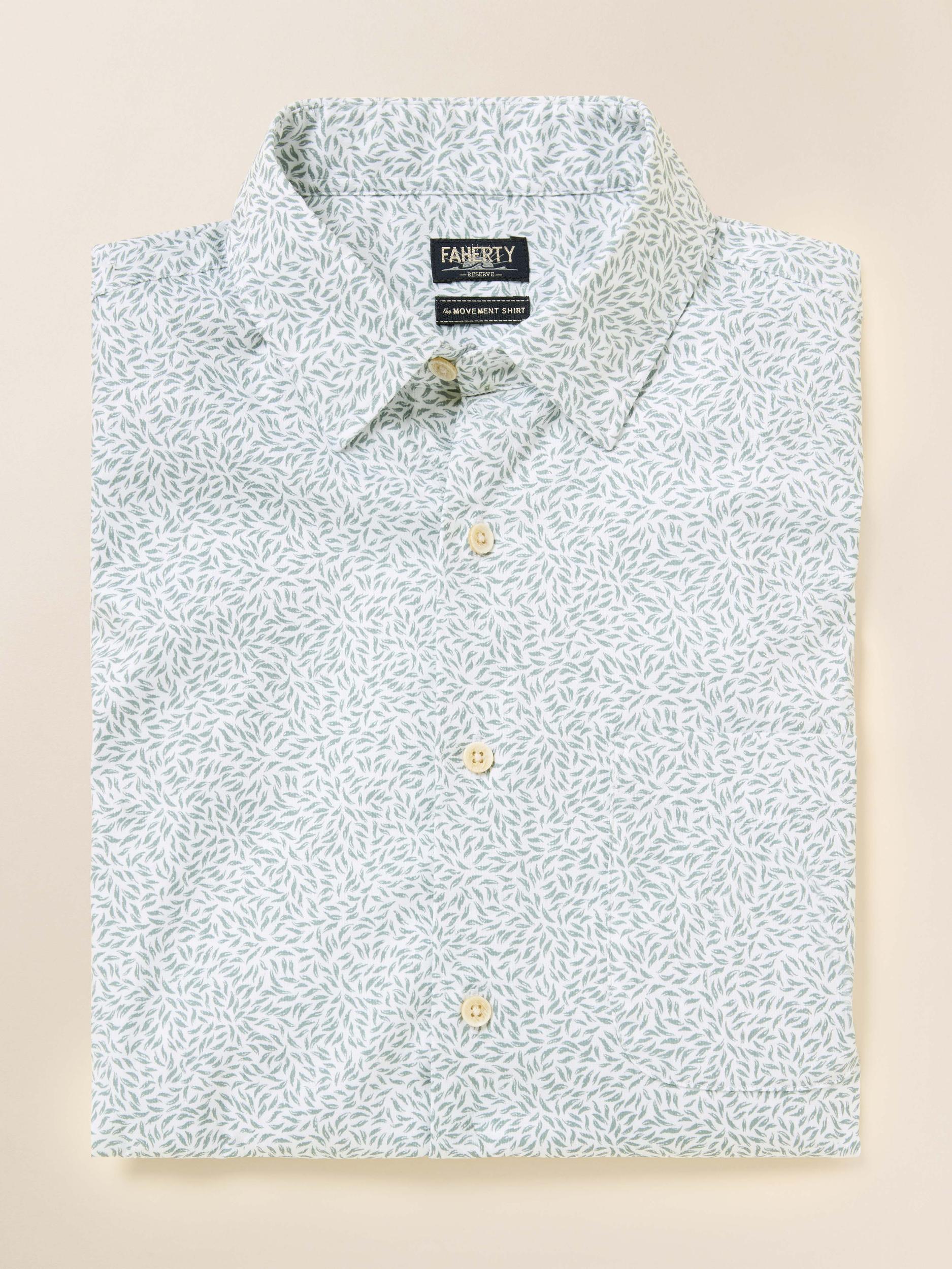Short-Sleeve Movement™ Monterey Shirt - Sage Grove Foliage Male Product Image