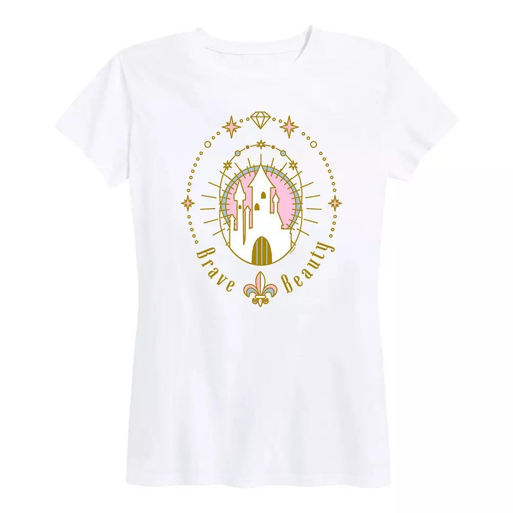 Disney Princess Women's Brave Beauty Graphic Tee, Girl's,  Product Image