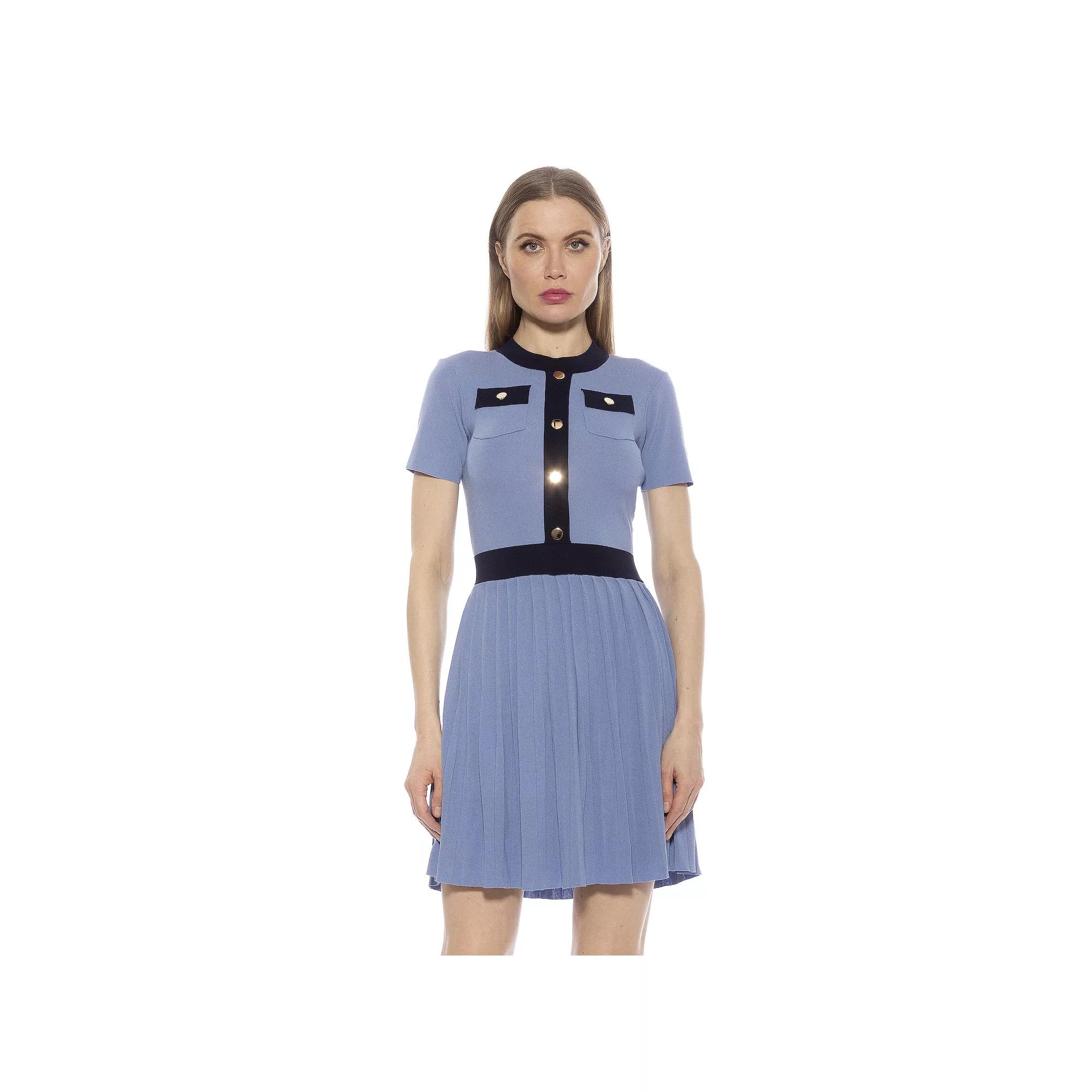 Women's ALEXIA ADMOR Anders Fit And Flare Knit Dress,  Product Image