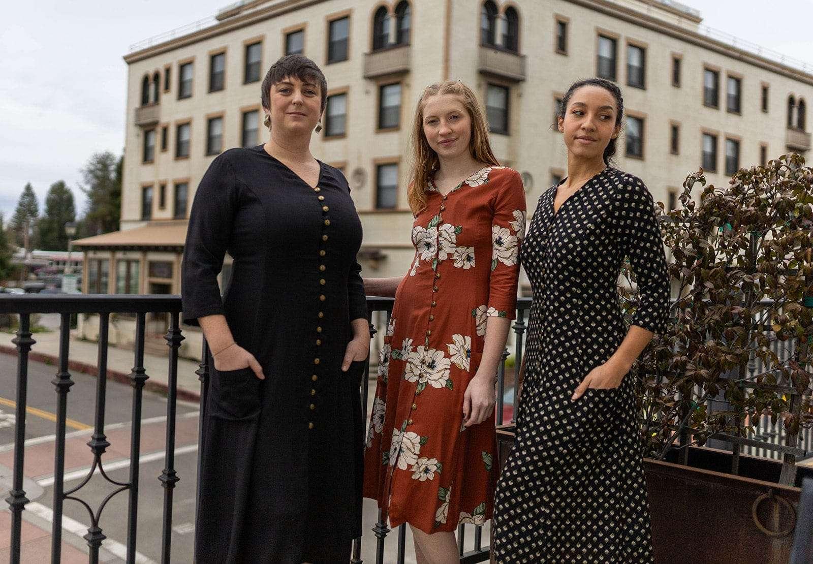 Fiona Dress in Sienna Magnolia Product Image