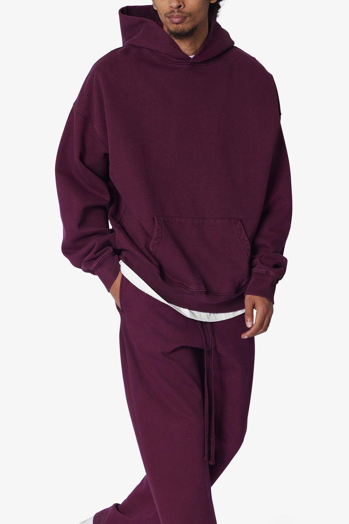 Heavy Every Day Hoodie - Burgundy Product Image