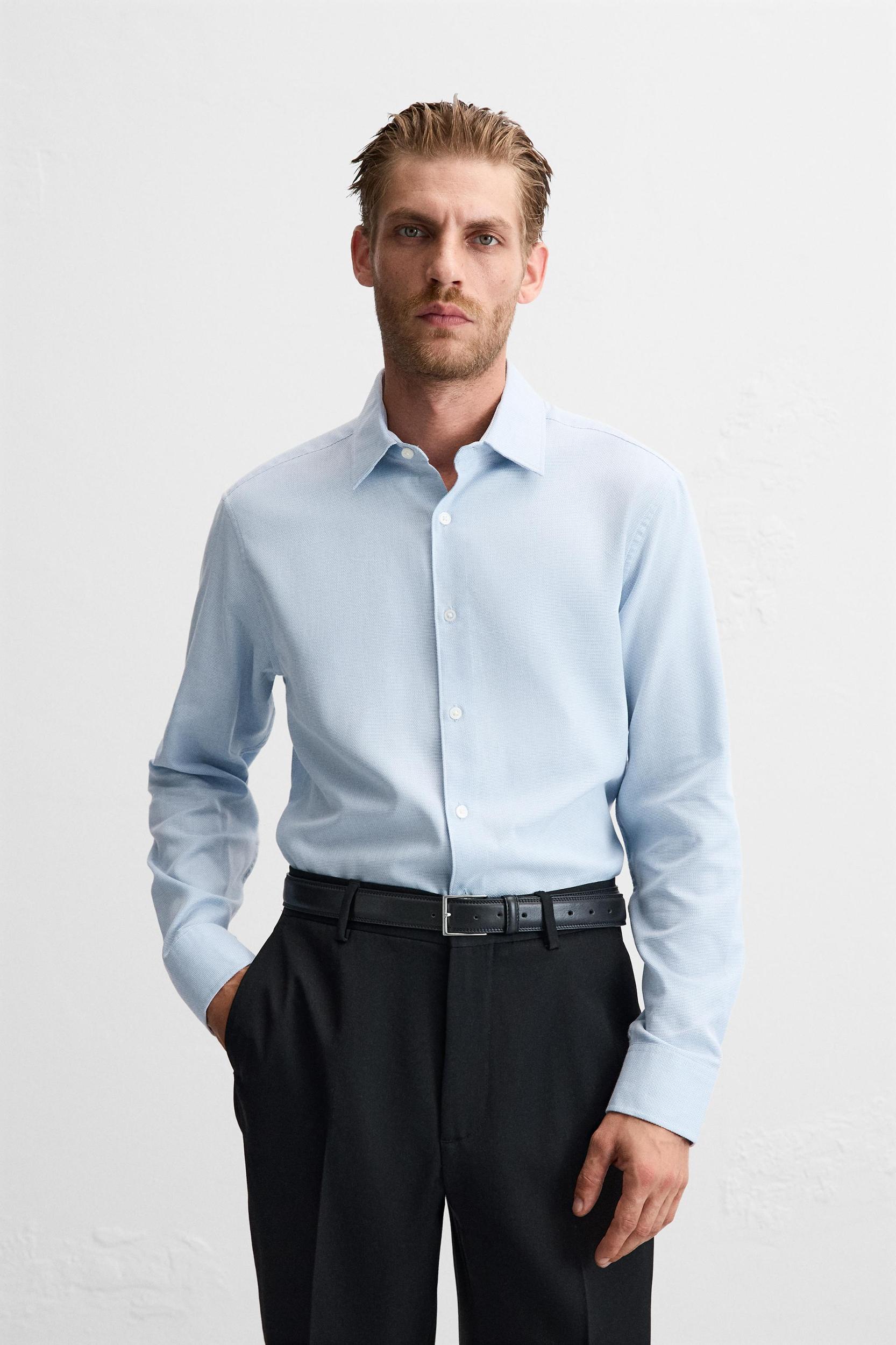 EASY CARE TEXTURED SHIRT Product Image