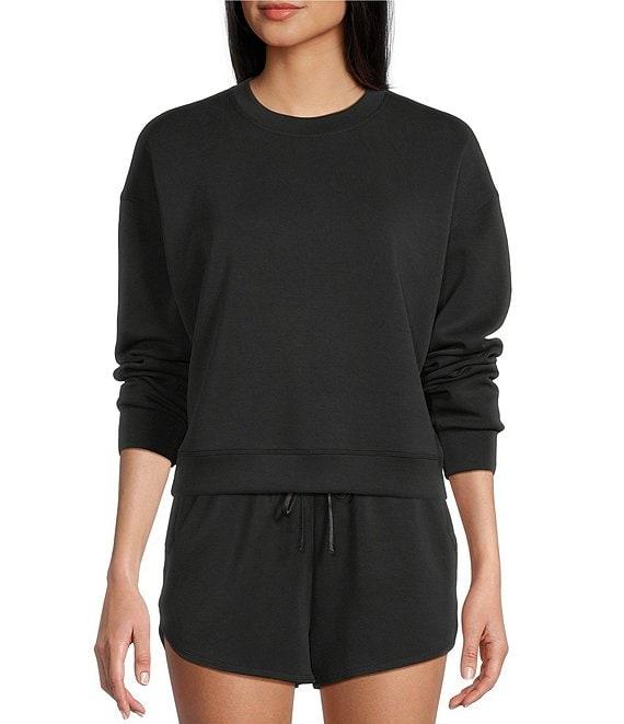 Copper Key Knit Long Sleeve Coordinating Lounge Top Product Image