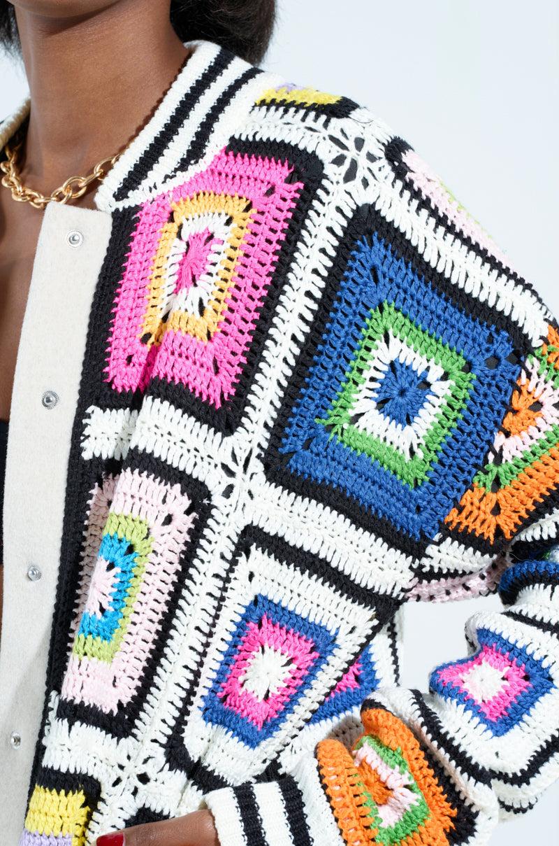 ALHAMBRA CROCHET BOMBER Product Image