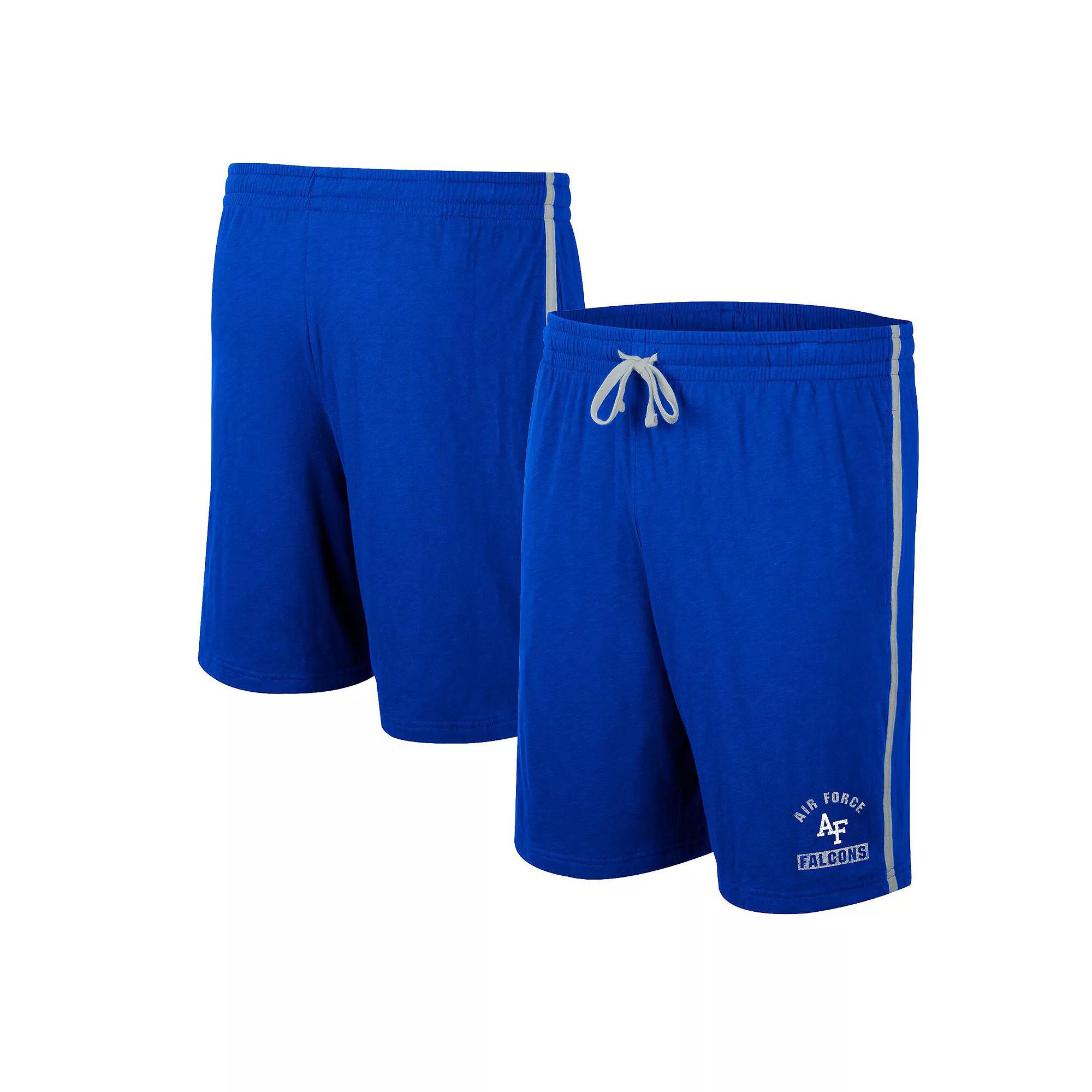 Men's Colosseum Royal Air Force Falcons Thunder Slub Shorts, Size: Medium, Afa Blue Product Image