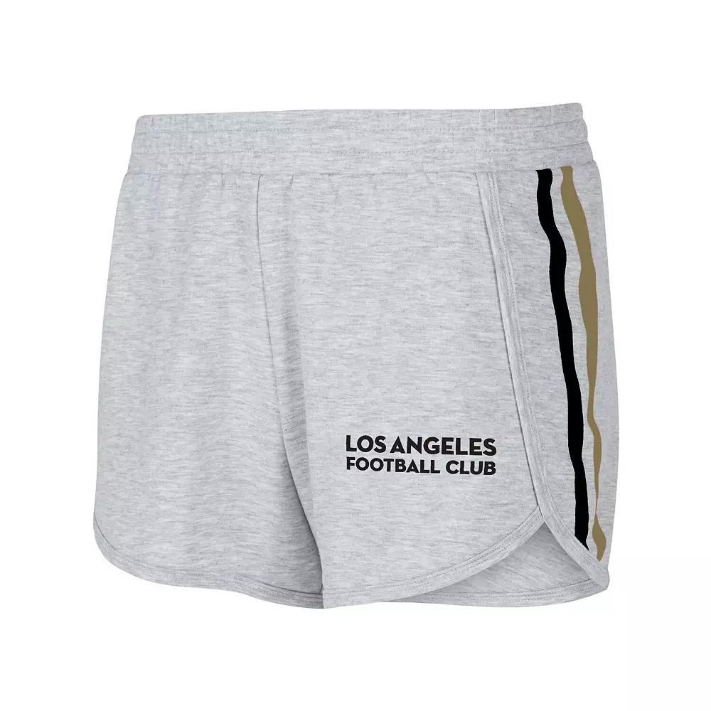 Women's Concepts Sport Gray LAFC Cedar Tri-Blend Shorts,  Product Image