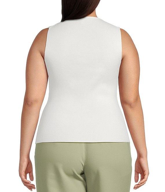 Lucy Paris Plus Eris Knit Fitted Vest Product Image
