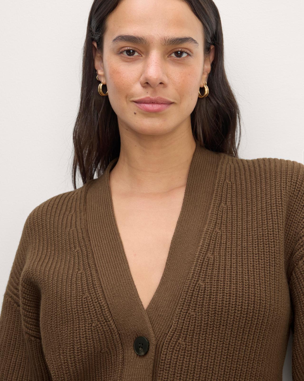 Womens Boxy Cardigan in Everyday Cotton by Everlane Product Image