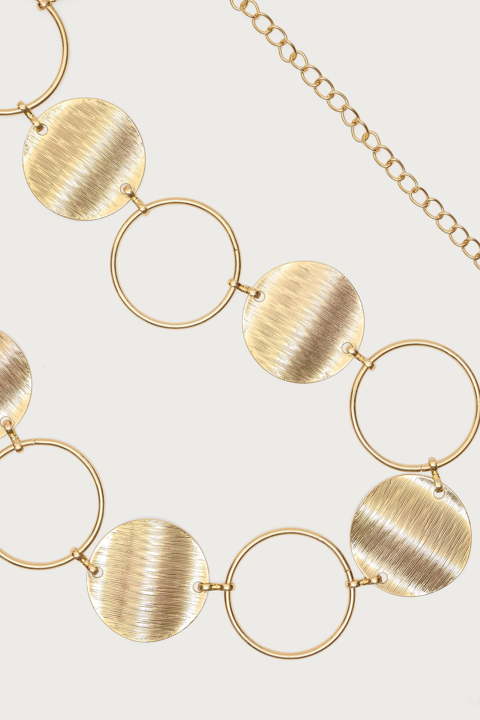 Chunky Circle Chain Belt Product Image