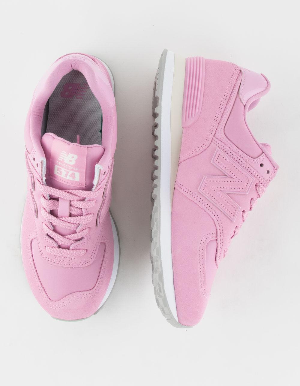 NEW BALANCE 574 Womens Shoes - PINK Product Image