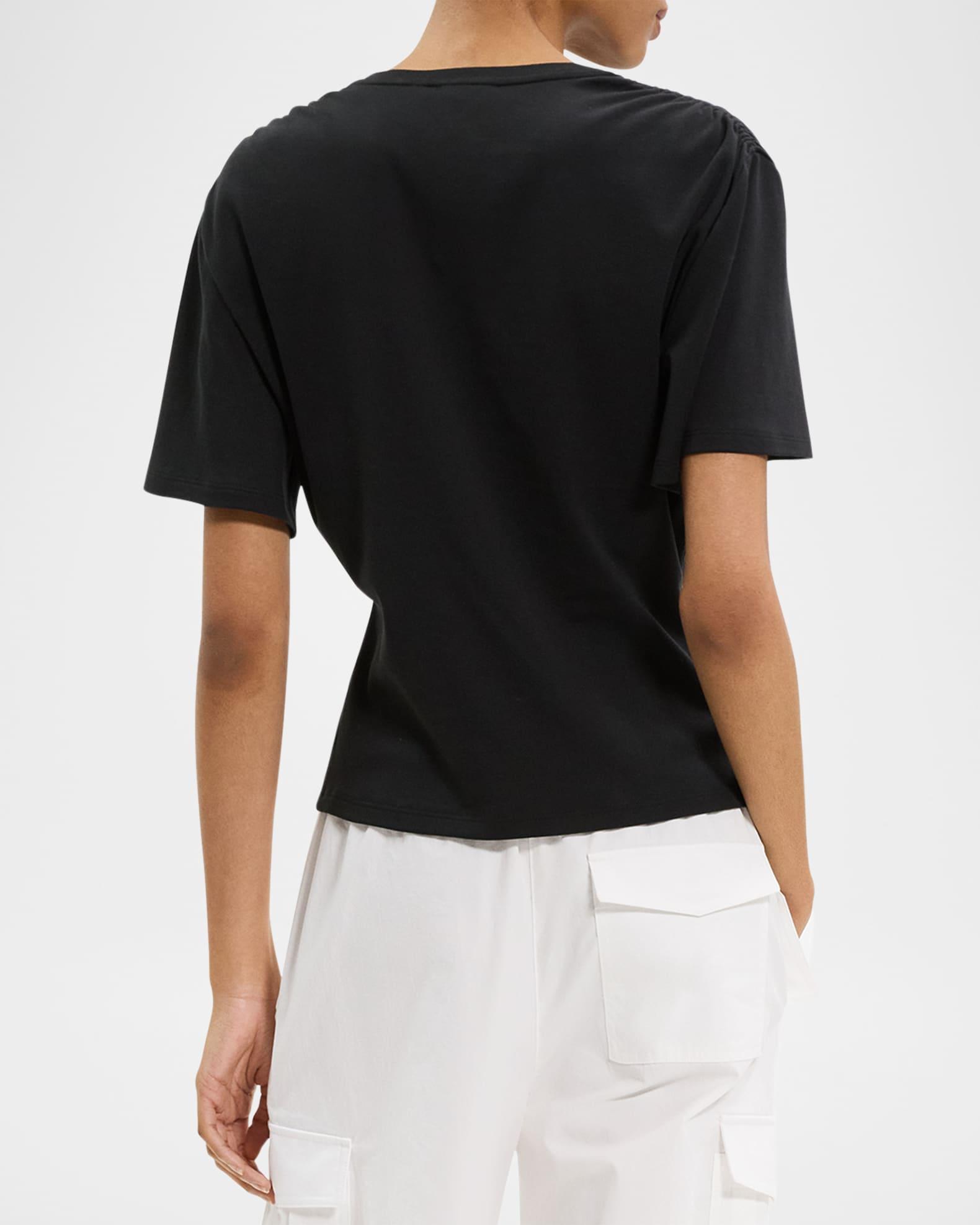 Gathered Shoulder Top Product Image