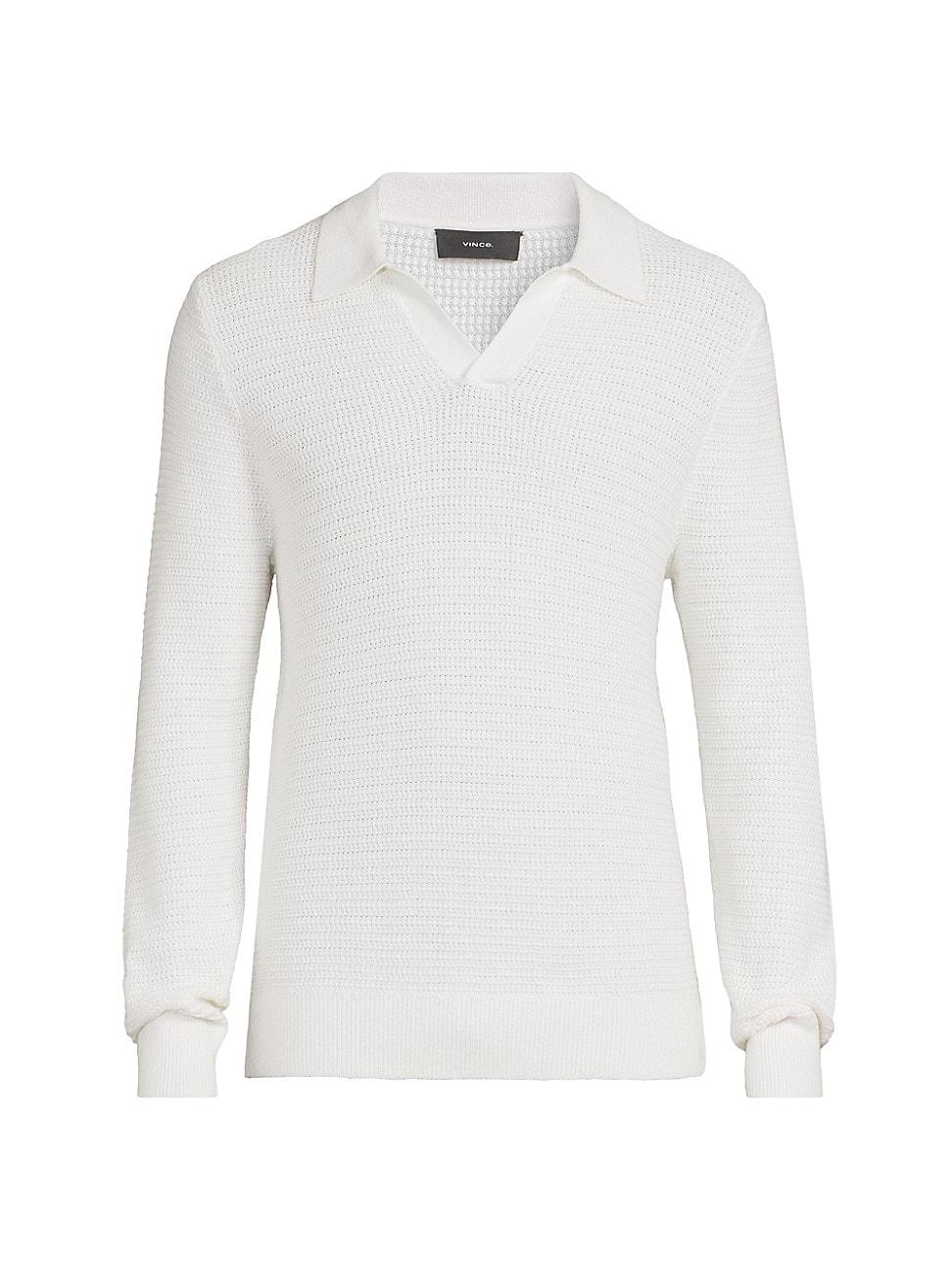 Mens Craftsman Rib Johnny Collar Sweater Product Image