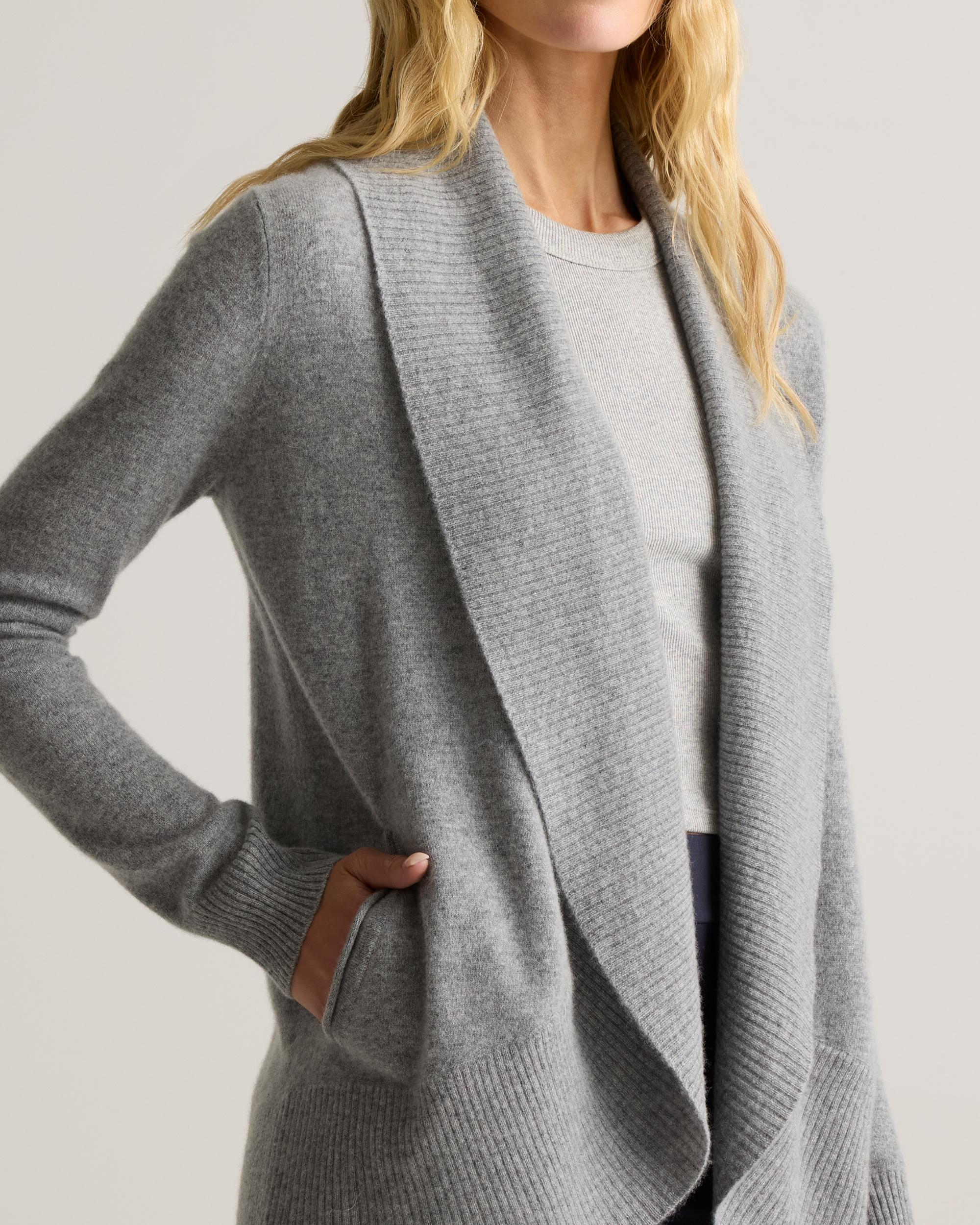 Quince | Women's Mongolian Cashmere Open Cardigan Sweater Size XS Product Image