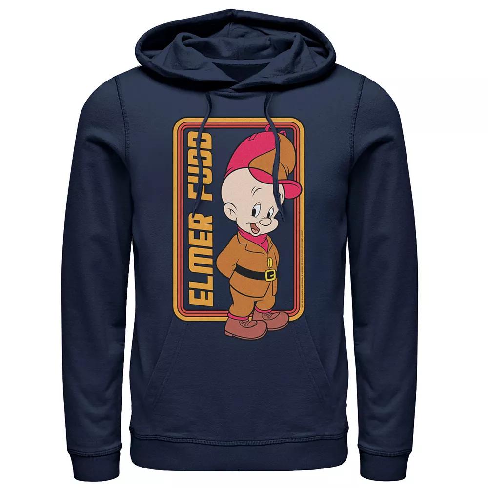 Men's Looney Tunes Elmer Fudd Framed Simple Portrait Hoodie,  Product Image