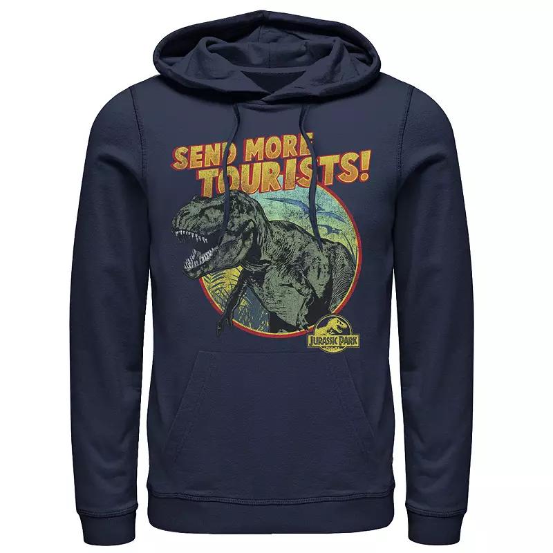 Men's Jurassic World T-Rex Indominus Rex & Raptor Hoodie,  Product Image